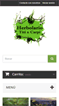 Mobile Screenshot of herbolariotiticarpi.com